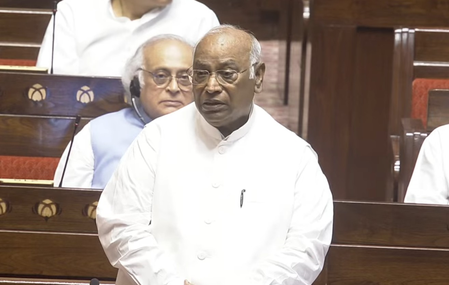 राज्यसभा में खड़गे का बड़ा हमला, नीट पेपर लीक और छात्र प्रदर्शन पर उठाए सवाल