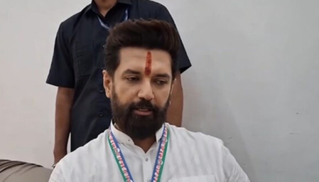 राहुल के कार्यक्रम पर चिराग का निशाना, बोले- वंदे मातरम से ध्यान भटकाने की कोशिश