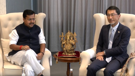 नितिन नवीन की जापानी राजदूत ओनो केइची से मुलाकात, रिश्तों पर हुई बातचीत