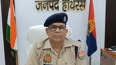 परशुराम की मूर्ति पर पथराव से हाथरस में बवाल, अशांति फैलाने का आरोप