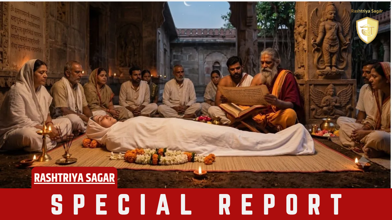 अंतिम संस्कार से पहले शव को जमीन पर क्यों रखते हैं? जानिए इसके पीछे छिपी धार्मिक मान्यताएं