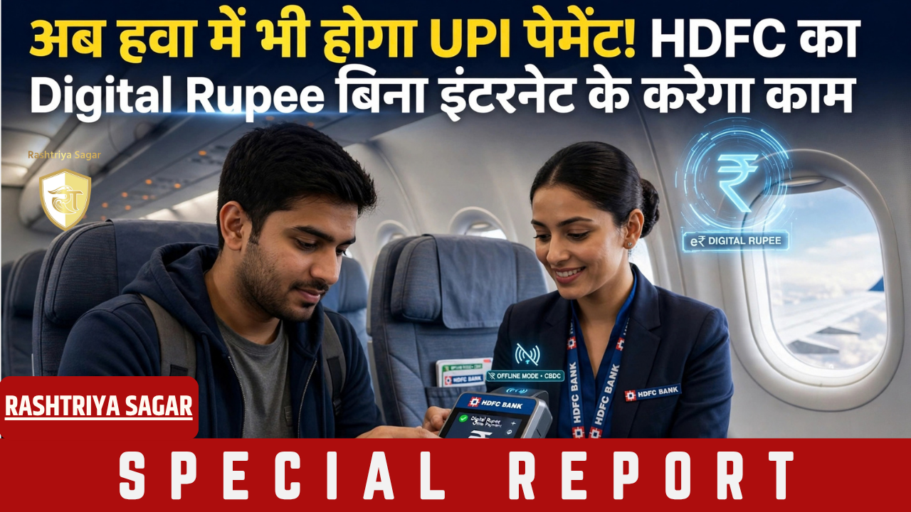 अब हवा में भी होगा UPI पेमेंट! HDFC का Digital Rupee बिना इंटरनेट के करेगा काम