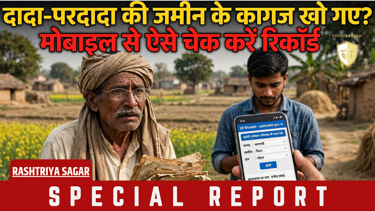 दादा की जमीन का रिकॉर्ड नहीं मिल रहा, मोबाइल से 2 मिनट में ऐसे निकालें पूरा रिकॉर्ड